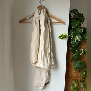 WildBird Linen Ring Sling in Cream